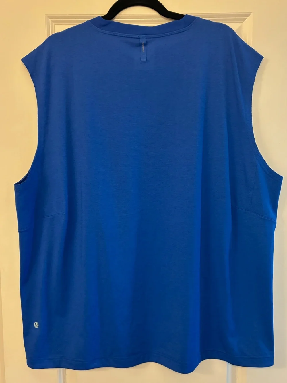 LULULEMON EasySet Training Sleeveless Shirt Beach Ball Blue Men’s Size XXL